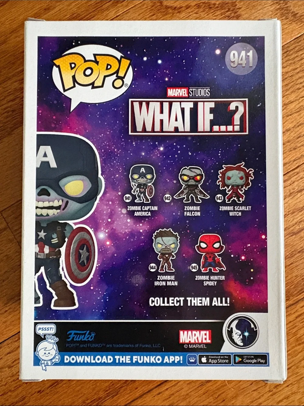 Marvel Zombie Iron Man & Captain America Funko Pop